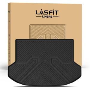 imageLASFIT Floor Mats for Nissan Pathfinder 20132020  Infiniti QX60 20142021  JX35 2013 All Weather TPE Custom Fit Easy Clean Durable NoCurling Trunk Mat for Pathfinder ampamp QX60 ampamp JX353For Kia Seltos  20242026  Cargo Mat