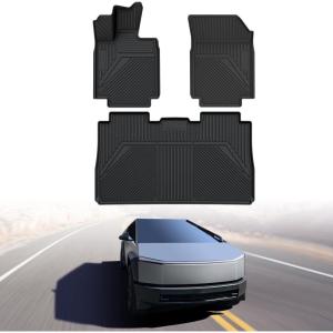 imageLASFIT Floor Mats for Tesla Model X 6 Seater ampamp Model X Plaid 2026 2025 2024 2023 2022 2021 All Weather TPE Custom Fit Floor Liners 1st ampamp 2nd ampamp 3rd Front ampamp Rear Row Car Mats Black1Cybertruck 20232025 Floor Mats