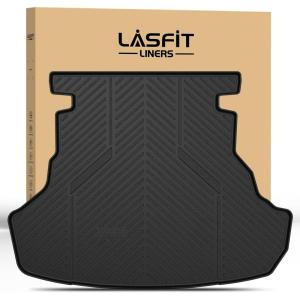 imageLASFIT Floor Mats for Toyota 4Runner 2025 Only fit Hybrid wtih Trunk matampampbackrest mat All Weather TPE Custom Fit Floor Liner for 4 Runner TRDLimitedPlatium 6th gen FrontampampRear Car Mats Black20152017 Camry GasNot Fit HybridFloor Mats