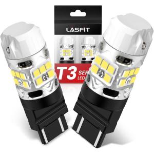 imageLASFIT T3 WT21W LED Bulb Backup Reverse Light WT21 WT21W7W Canbus Error Free for 2022 2023 2024 Ford Maverick XL XLT Lariat Accessories 2021 2022 F150 F250 F350 Xenon White Anti Hyper Flash 2pcsWhite