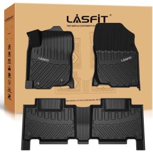 imageLASFIT Trunk MatampampBackrest Mat for Toyota 4Runner 20252026 5Seater Gas OnlyNot Fit Hybrid or 7Seater All Weather TPE Custom Fit Cargo Liner for 6th gen 4Runner SR5TRDLimited Cargo Mat320132018For Rav4Floor Mats