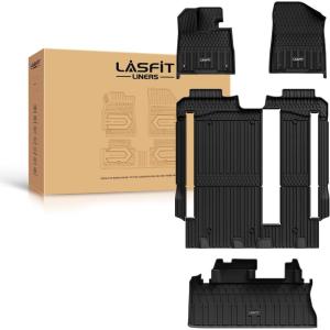 imageLASFIT Trunk MatampampBackrest Mat for Toyota 4Runner 20252026 5Seater Gas OnlyNot Fit Hybrid or 7Seater All Weather TPE Custom Fit Cargo Liner for 6th gen 4Runner SR5TRDLimited Cargo Mat6For Sienna 8 seats20212025Full Setwi spare