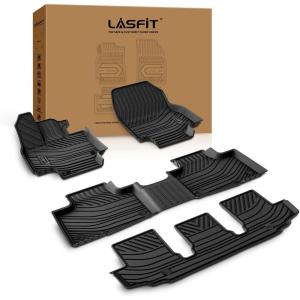 imageLASFIT Trunk MatampampBackrest Mat for Toyota 4Runner 20252026 5Seater Gas OnlyNot Fit Hybrid or 7Seater All Weather TPE Custom Fit Cargo Liner for 6th gen 4Runner SR5TRDLimited Cargo Mat820202026For HighlanderFloor Mats