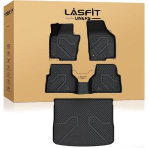 imageLASFIT Floor Mats for Volkswagen Atlas 20192026Bucket Seat AllWeather Protection TPE Car Mats 3 Rows Floor Liners ampamp Trunk Mats ampamp Seatback Mats Full Set for VW Atlas Accessories Black20092017  For VW Tiguan  1st  2nd Row  Cargo Mats