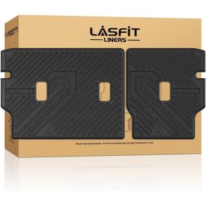 imageLASFIT Rear Seat Back Protector for Honda Passport 2026 All Weather TPE Pet Friendly Custom Fit Passport Second Row Back Seat Cover Mat Liner Accessories Black3For Honda Passport  2026  Seat Back Protector