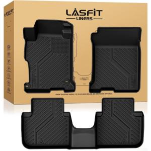 imageLASFIT Rear Seat Back Protector for Honda Passport 2026 All Weather TPE Pet Friendly Custom Fit Passport Second Row Back Seat Cover Mat Liner Accessories Black5For Honda Accord  20132017  1st  2nd Row