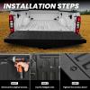 imageLASFIT Cargo Mats and Back Seat Cover Set for Ford Bronco 4Door Models 20212025 All Weather Protector TPE Sub Trunk Liner Waterproof Backrest Mat Custom Fit NonSlip Easy Clean Accessories2 SuperDuty  1722  Tailgate Mat
