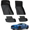 imageLASFIT Cargo Mats and Back Seat Cover Set for Ford Bronco 4Door Models 20212025 All Weather Protector TPE Sub Trunk Liner Waterproof Backrest Mat Custom Fit NonSlip Easy Clean Accessories9 Mustang 1526  2Rows
