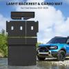 imageLASFIT Cargo Mats and Back Seat Cover Set for Ford Bronco 4Door Models 20212025 All Weather Protector TPE Sub Trunk Liner Waterproof Backrest Mat Custom Fit NonSlip Easy Clean Accessories4 Bronco 4door 2125  Cargo Liners  Backrest Mat