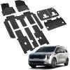 imageLASFIT Floor Mats amp Cargo Mats for KIA EV9 2026 2025 2024 Only Fit for 7Seats All Weather TPE Custom Fit Kia EV9 20242026 Full Set Car Accessories Floor Liners3For Kia Carnival Hybrid  20252026