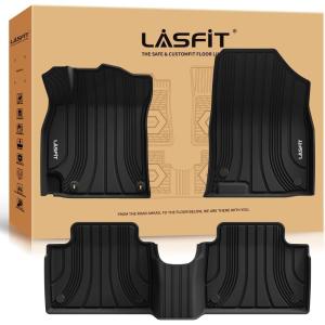 imageLASFIT Floor Mats amp Cargo Mats for KIA EV9 2026 2025 2024 Only Fit for 7Seats All Weather TPE Custom Fit Kia EV9 20242026 Full Set Car Accessories Floor Liners2For Hyundai Elantra  20212025  Floor Mats