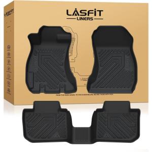imageLASFIT Floor Mats amp Cargo Mats for KIA EV9 2026 2025 2024 Only Fit for 7Seats All Weather TPE Custom Fit Kia EV9 20242026 Full Set Car Accessories Floor Liners4For Subaru Crosstrek  20132017  Floor Mats