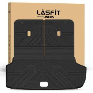 imageLASFIT Floor Mats amp Cargo Mats for KIA EV9 2026 2025 2024 Only Fit for 7Seats All Weather TPE Custom Fit Kia EV9 20242026 Full Set Car Accessories Floor Liners2For Hyundai Ioniq 9 2026Cargo Mats