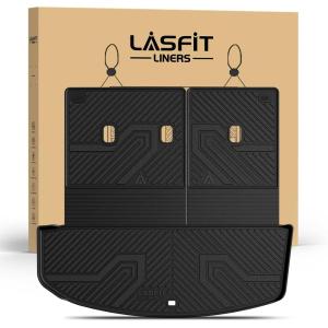 imageLASFIT Floor Mats amp Cargo Mats for KIA EV9 2026 2025 2024 Only Fit for 7Seats All Weather TPE Custom Fit Kia EV9 20242026 Full Set Car Accessories Floor Liners2For Hyundai Palisade  2026