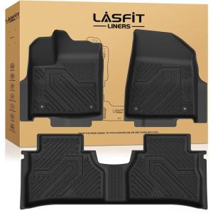 imageLASFIT Floor Mats amp Cargo Mats for KIA EV9 2026 2025 2024 Only Fit for 7Seats All Weather TPE Custom Fit Kia EV9 20242026 Full Set Car Accessories Floor Liners1For Nissan Murano  20252026  Floor Mat