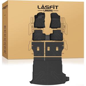 imageLASFIT Floor Mats amp Cargo Mats for KIA EV9 2026 2025 2024 Only Fit for 7Seats All Weather TPE Custom Fit Kia EV9 20242026 Full Set Car Accessories Floor Liners4For Subaru Forester  2025  Hybrid  Full Set