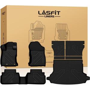 imageLASFIT Floor Mats amp Cargo Mats for KIA EV9 2026 2025 2024 Only Fit for 7Seats All Weather TPE Custom Fit Kia EV9 20242026 Full Set Car Accessories Floor Liners4For Subaru Forester  20192024  Full Set