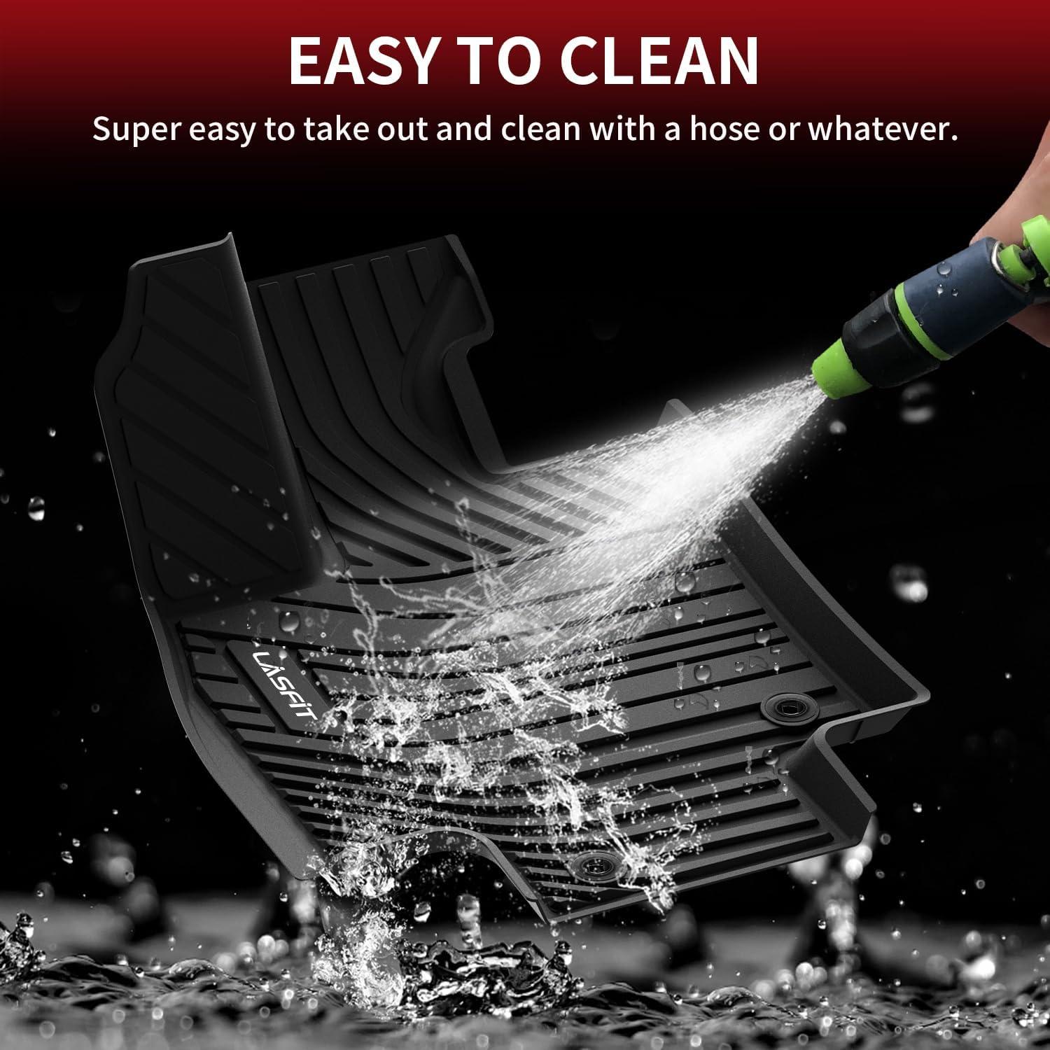 imageLASFIT Floor Mats amp Cargo Mat for Toyota Corolla 20202026for Sedan TPE All Weather Protection Rubber Car Liners Custom Fit for Corolla Accessories 1st amp 2nd Row amp Trunk Mats Black720242026Grand HighlanderFloor Mats