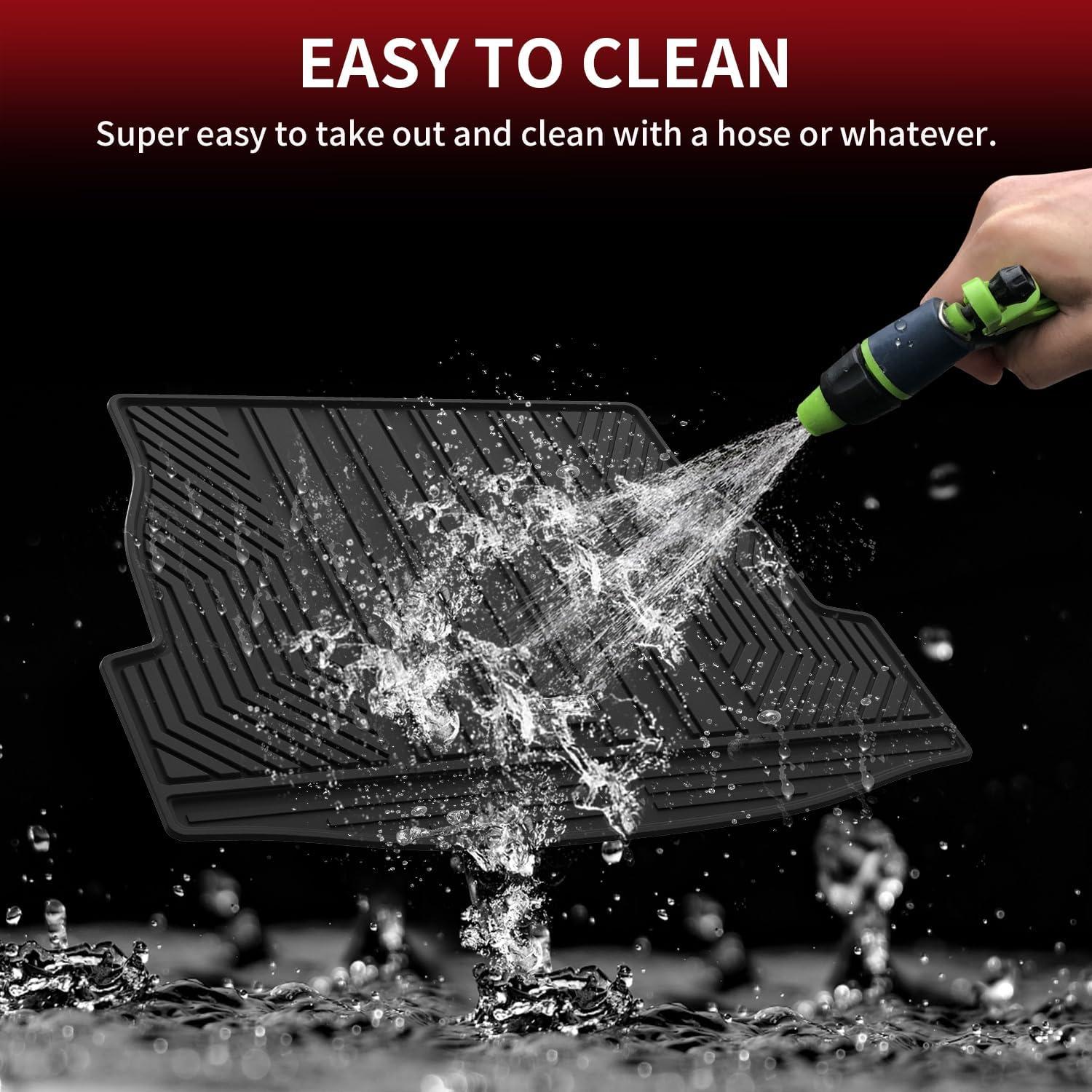 imageLASFIT Floor Mats amp Cargo Mat for Toyota Corolla 20202026for Sedan TPE All Weather Protection Rubber Car Liners Custom Fit for Corolla Accessories 1st amp 2nd Row amp Trunk Mats Black520192025Rav4Trunk Mat