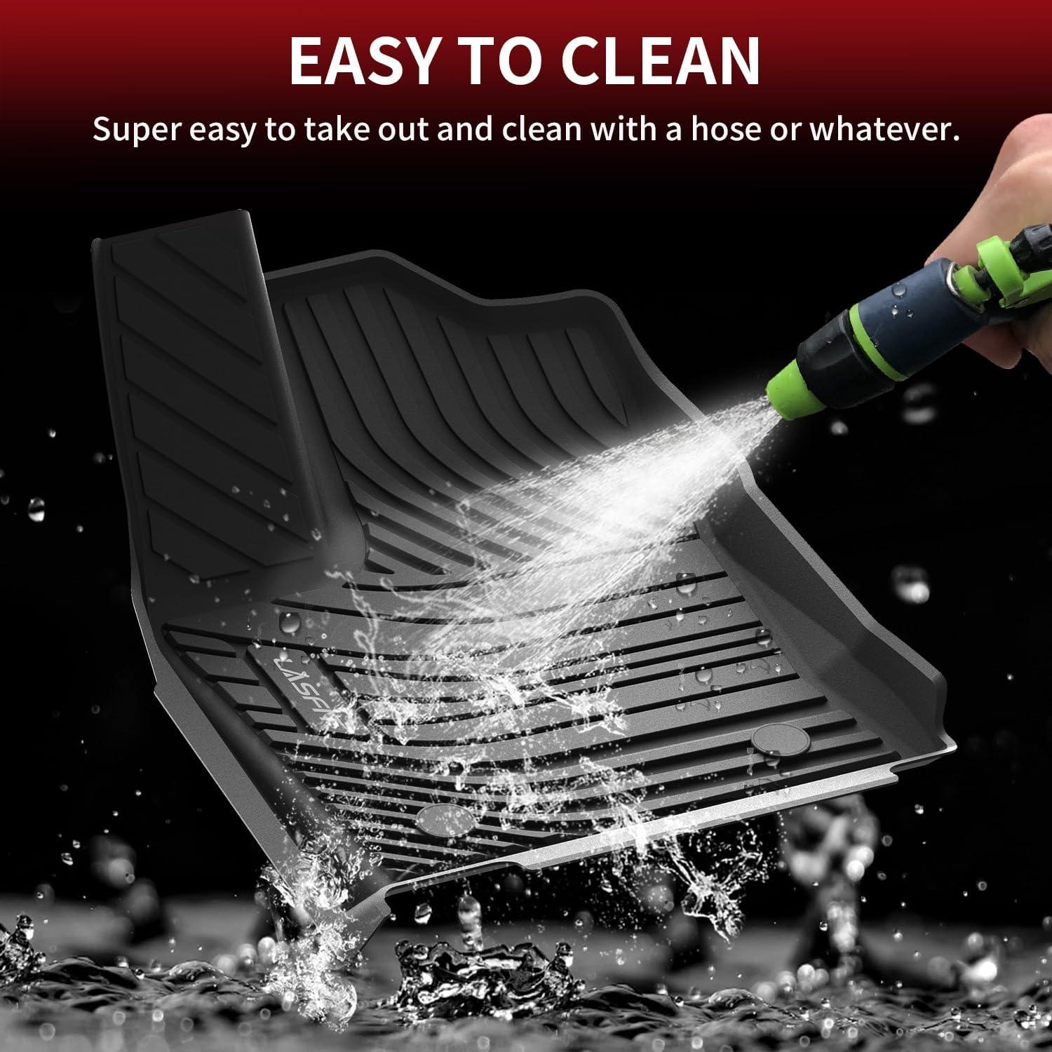 imageLASFIT Floor Mats amp Cargo Mat for Toyota Corolla 20202026for Sedan TPE All Weather Protection Rubber Car Liners Custom Fit for Corolla Accessories 1st amp 2nd Row amp Trunk Mats Black220222026Tundra CrewMaxFloor Mats