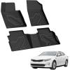 imageLASFIT Cargo Mat for Subaru Outback 20202025 All Weather TPE Custom Fit Easy Clean Durable NoCurling Trunk Mat for Outback 2025 2024 2023 2022 2021 2020 Trunk Liner Black2For Hyundai Sonata  Kia Optima  20152020