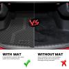 imageLASFIT Cargo Mat for Subaru Outback 20202025 All Weather TPE Custom Fit Easy Clean Durable NoCurling Trunk Mat for Outback 2025 2024 2023 2022 2021 2020 Trunk Liner Black2For Hyundai Sonata  Kia K5  20202025  Cargo