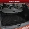 imageLASFIT Cargo Mat for Subaru Outback 20202025 All Weather TPE Custom Fit Easy Clean Durable NoCurling Trunk Mat for Outback 2025 2024 2023 2022 2021 2020 Trunk Liner Black4For Crosstrek  Impreza  20242026  Cargo Mat