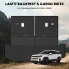 imageLASFIT Cargo Mat for Subaru Outback 20202025 All Weather TPE Custom Fit Easy Clean Durable NoCurling Trunk Mat for Outback 2025 2024 2023 2022 2021 2020 Trunk Liner Black2For Hyundai Santa Fe  20242026