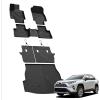 imageLASFIT Floor Mats amp Cargo Liner for Toyota Sienna 7 Seat 20132020 All Weather TPE Custom Fit Floor Liners amp Trunk Mat for Sienna 7 Seat 1st 2nd and 3rd Row and Trunk Full Set Mats Accessories20192025RAV4Full Set Mats