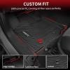 imageLASFIT Floor Mats amp Cargo Liner for Toyota Sienna 7 Seat 20132020 All Weather TPE Custom Fit Floor Liners amp Trunk Mat for Sienna 7 Seat 1st 2nd and 3rd Row and Trunk Full Set Mats Accessories20052023TacomaFront Floor Mats