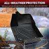 imageLASFIT Floor Mats amp Cargo Mat for Toyota Corolla Hatchback 20192026 TPE All Weather Protection Rubber Car Liners Custom Fit for Corolla Hatchback Accessories 1st amp 2nd Row amp Trunk Mats Black20222026Corolla Crossfloortrunkbackrest mats