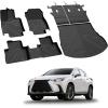 imageLASFIT Floor Mats for Lexus NX 350 NX250 NX 20222026 Not Fit for NX350h NX450hAll Weather Cargo Mats TPE Floor LinersampBackrest Mats for NX 350 Accessories TrunkampCargo Liners for NX 25020222026Lexus NX 350FloorCargoBackrest Mat