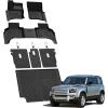 imageLASFIT Floor Mats for Lexus NX 350hNX 450h Hybrid 20222026 Not Fit Gas 250350 All Weather Cargo Mats TPE Floor LinersampBackrest Mats for NX350h Accessories TrunkampCargo Liners for NX450hLand Rover Defender 110 5 seats 20202025  Full Set Mats