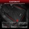 imageLASFIT Floor MatsampTrunk MatampBackrest Mat for Rivian R1S 2024 2023 2022 TPE All Weather Floor Mats Custom Fit Floor LinerampCargo Mat for R1S 20222024 Full Set Car Mats and Cargo Liner220212026For VW ID4Floor  Cargo