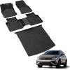 imageLASFIT Floor MatsampTrunk MatampBackrest Mat for Rivian R1S 2024 2023 2022 TPE All Weather Floor Mats Custom Fit Floor LinerampCargo Mat for R1S 20222024 Full Set Car Mats and Cargo Liner220182024For VW TiguanFloor  Cargo