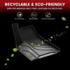 imageLASFIT Premium Extra Thick Floor Mats amp Trunk Mat for Tesla Model 3 2023 2022 Custom Fit TPE All Weather Frunk Front Rear Cargo Liners Full Set Waterproof Car Mats BlackTrunk Mats Set for 20212025 Model X