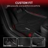 imageLASFIT Premium Extra Thick Floor Mats amp Trunk Mat for Tesla Model 3 2023 2022 Custom Fit TPE All Weather Frunk Front Rear Cargo Liners Full Set Waterproof Car Mats BlackFloor Mats for 20212026 Model X