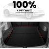 imageLASFIT Premium Extra Thick Floor Mats amp Trunk Mat for Tesla Model 3 2023 2022 Custom Fit TPE All Weather Frunk Front Rear Cargo Liners Full Set Waterproof Car Mats Black9 Model Y Juniper 20252026 4PCS Trunk Mats
