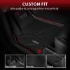 imageLASFIT Premium Extra Thick Floor Mats amp Trunk Mat for Tesla Model 3 2023 2022 Custom Fit TPE All Weather Frunk Front Rear Cargo Liners Full Set Waterproof Car Mats BlackFloor Mats for 20212026 Model S