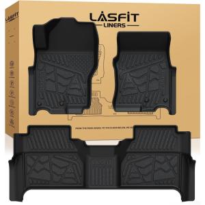 imageLASFIT Cargo Mat for Subaru Outback 20202025 All Weather TPE Custom Fit Easy Clean Durable NoCurling Trunk Mat for Outback 2025 2024 2023 2022 2021 2020 Trunk Liner Black1For Nissan Frontier  20222026  Crew Cab