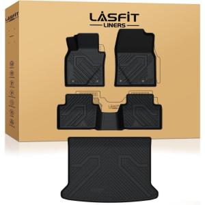 imageLASFIT Cargo Mat for Subaru Outback 20202025 All Weather TPE Custom Fit Easy Clean Durable NoCurling Trunk Mat for Outback 2025 2024 2023 2022 2021 2020 Trunk Liner Black5For Mazda CX30  20202026  Full Set