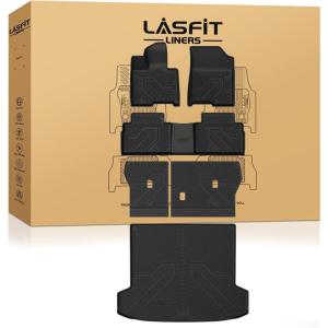 imageLASFIT Cargo Mat for Subaru Outback 20202025 All Weather TPE Custom Fit Easy Clean Durable NoCurling Trunk Mat for Outback 2025 2024 2023 2022 2021 2020 Trunk Liner Black20222026  For Hyundai Tucson PHEV  Full Set