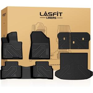 imageLASFIT Cargo Mat for Subaru Outback 20202025 All Weather TPE Custom Fit Easy Clean Durable NoCurling Trunk Mat for Outback 2025 2024 2023 2022 2021 2020 Trunk Liner Black3For Kia Sportage  20232026  Gas