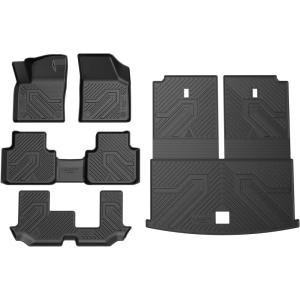 imageLASFIT Floor Mats for Lexus NX 350 NX250 NX 20222026 Not Fit for NX350h NX450hAll Weather Cargo Mats TPE Floor LinersampBackrest Mats for NX 350 Accessories TrunkampCargo Liners for NX 25020202026For VW AtlasFloor  Backrest  Cargo