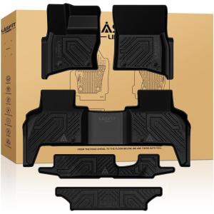 imageLASFIT Floor Mats for Lexus NX 350hNX 450h Hybrid 20222026 Not Fit Gas 250350 All Weather Cargo Mats TPE Floor LinersampBackrest Mats for NX350h Accessories TrunkampCargo Liners for NX450hLand Rover Defender 110 7 seats 20202025  Full Set Mats
