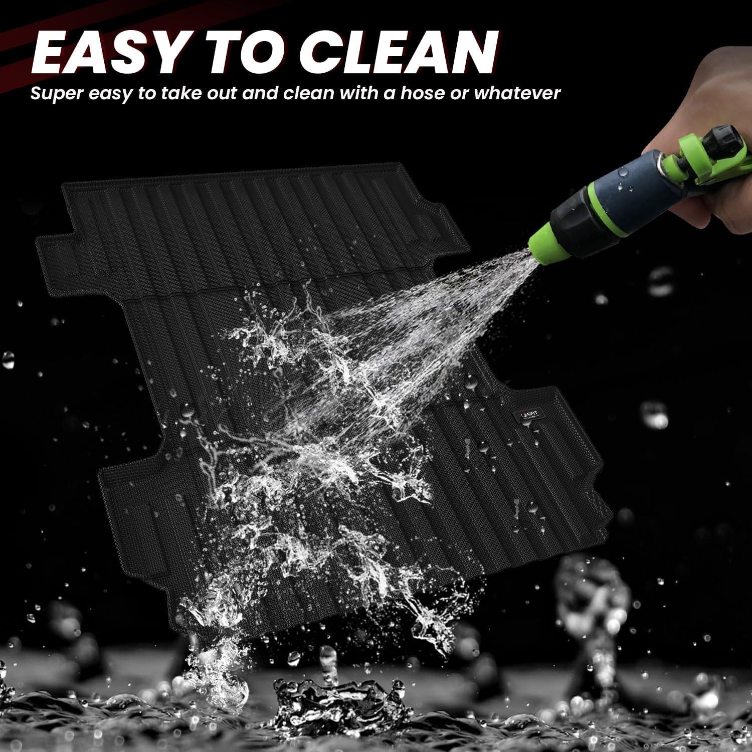 imageLASFIT Truck Tailgate Mat 20152022 for Chevrolet Chevy Colorado amp GMC Canyon All Weather TPE Tailgate Protector Liner for Chevy ColoradoGMC Canyon Tailgate Accessories Not Fit Dropin Liners2 SilveradoSierra 2500HD 3500HD2020202668FT