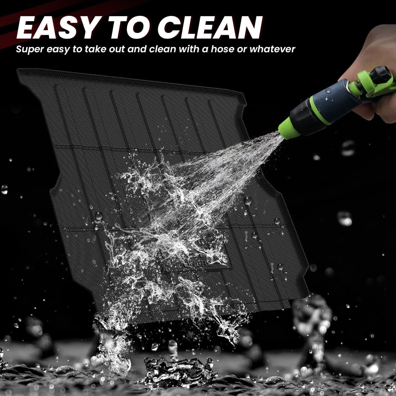 imageLASFIT Truck Tailgate Mat 20152022 for Chevrolet Chevy Colorado amp GMC Canyon All Weather TPE Tailgate Protector Liner for Chevy ColoradoGMC Canyon Tailgate Accessories Not Fit Dropin Liners20222026  For Rivian R1T  Truck Bed Mats