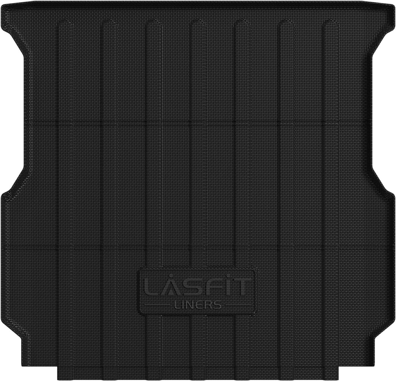 imageLASFIT Truck Tailgate Mat 20152022 for Chevrolet Chevy Colorado amp GMC Canyon All Weather TPE Tailgate Protector Liner for Chevy ColoradoGMC Canyon Tailgate Accessories Not Fit Dropin Liners20222026  For Rivian R1T  Truck Bed Mats