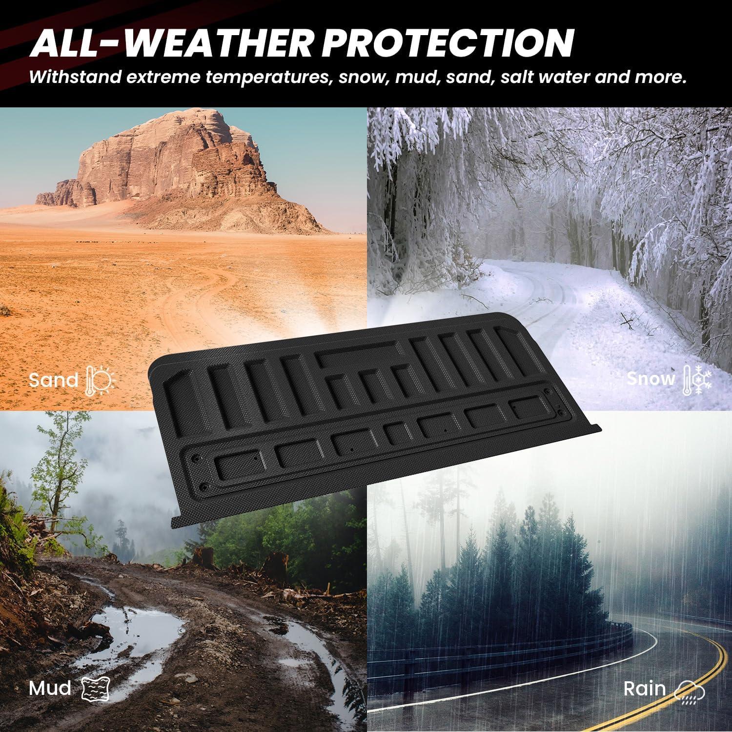 imageLASFIT Truck Tailgate Mat 20152022 for Chevrolet Chevy Colorado amp GMC Canyon All Weather TPE Tailgate Protector Liner for Chevy ColoradoGMC Canyon Tailgate Accessories Not Fit Dropin Liners2 ColoradoCanyon20152022Tailgate Mat