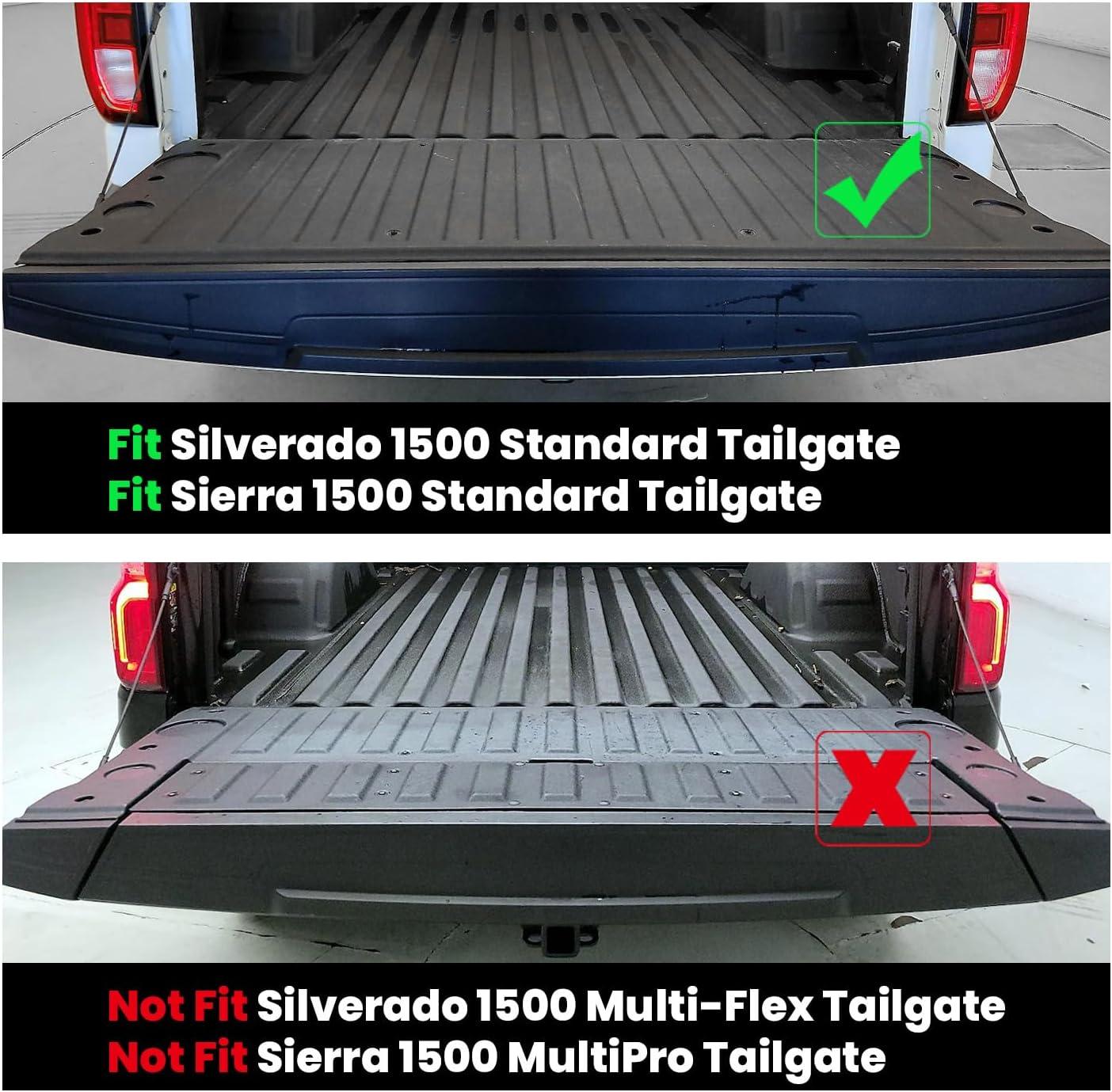 imageLASFIT Truck Tailgate Mat 20152022 for Chevrolet Chevy Colorado amp GMC Canyon All Weather TPE Tailgate Protector Liner for Chevy ColoradoGMC Canyon Tailgate Accessories Not Fit Dropin Liners2 Silverado 150020192026Tailgate Mat